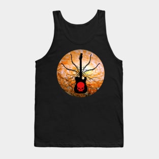 Skull Electric Cosmic Guitar Tank Top